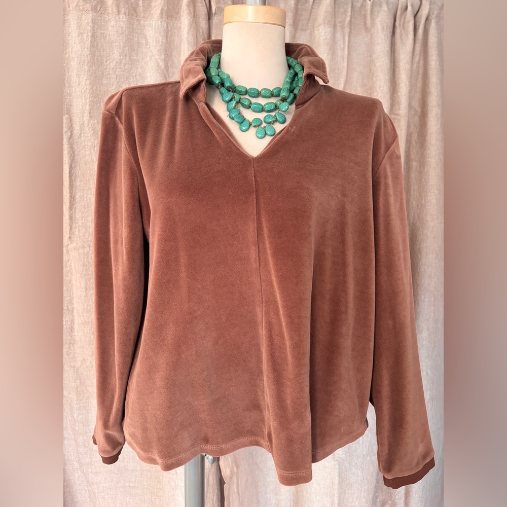 Wrap London Soft Brown Blouse